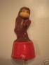 288sp Inquisitive Monkey Chocolate or Hard Candy Lollipop Mold